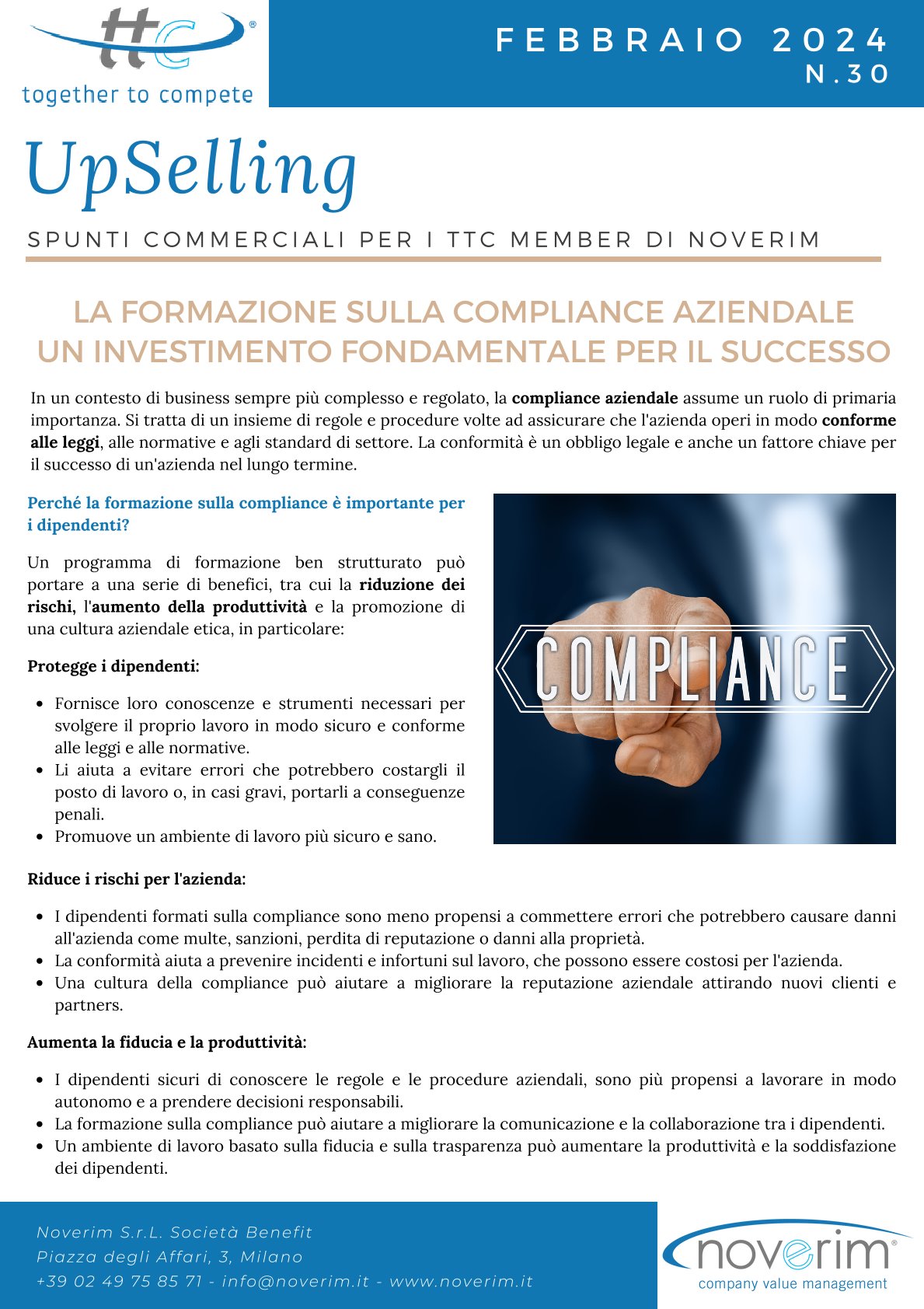 screenshot Upselling 30