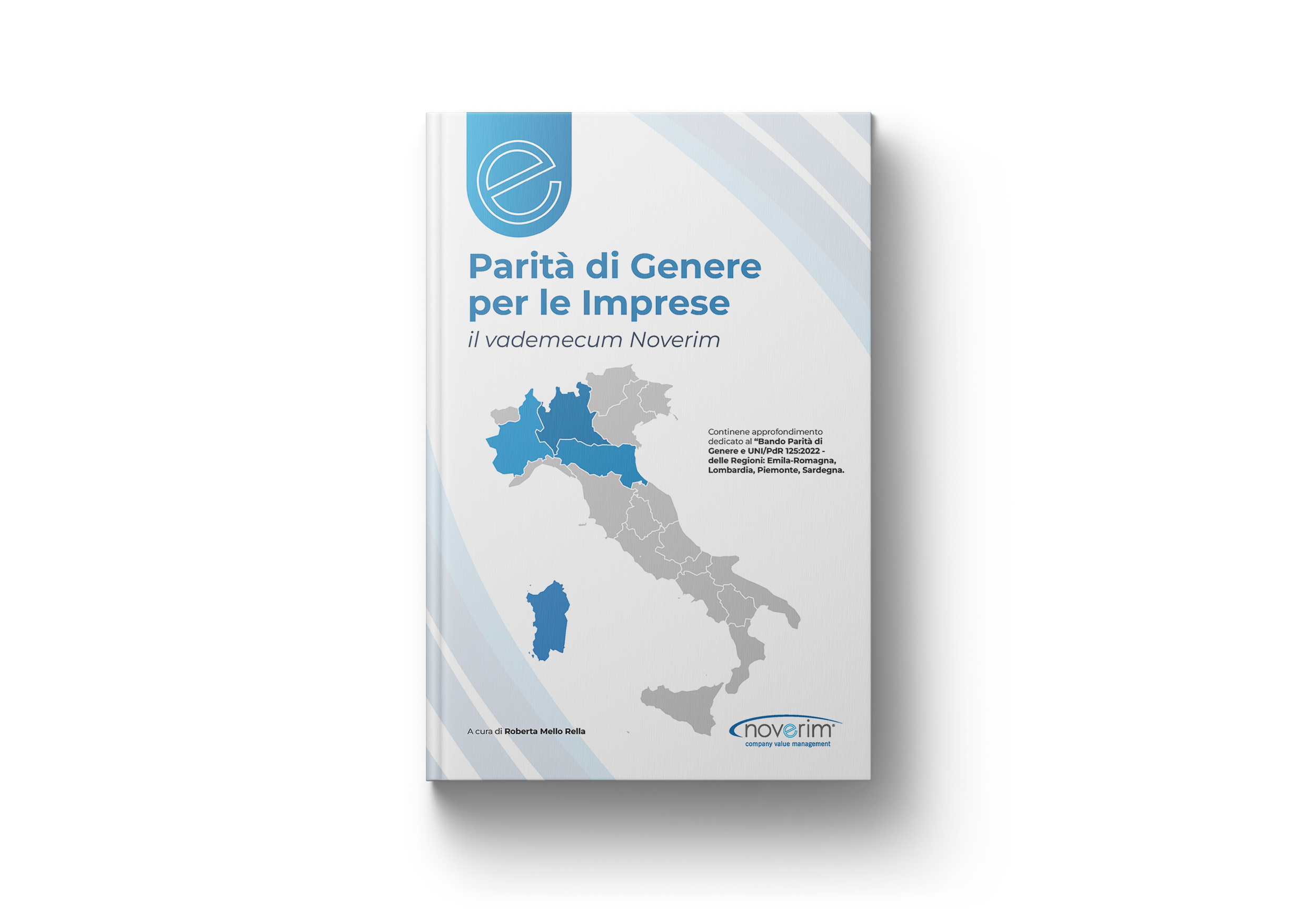 mockup libro sulla parità di genere per le imprese